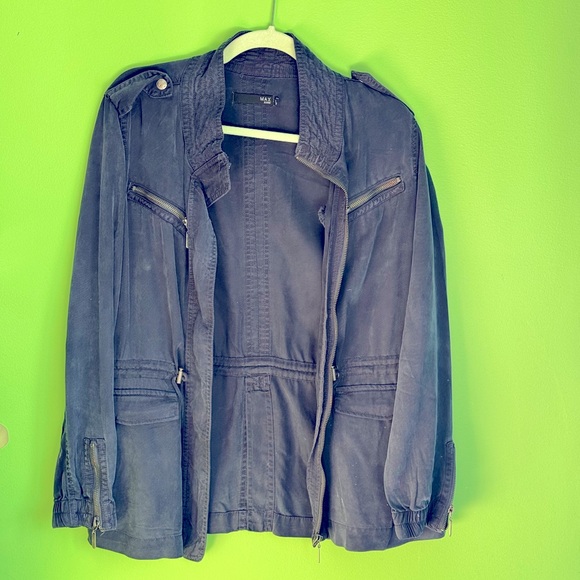 Max jacket, Navy blue, material 100% Tencel - Picture 4 of 4